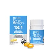 [CARE BY DESIGN] 18:1 CBD:THC SOFT GELS - 6MG - 10 COUNT