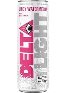Delta Beverages - Delta Light 5 mg Sparkling Beverage Juicy Watermelon 
