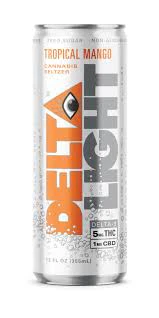 Delta Beverages - Delta Light 5 mg Sparkling Beverage Tropical Mango Main Image