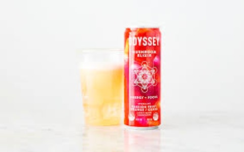 Odyssey Mushroom Elixir - Odyssey Mushroom Elixir Energy + Focus Passion Fruit Orange Guava