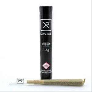 Kaviar - CURIO - KAVIAR INFUSED HYBRID PRE-ROLL 1.5 GRAMS