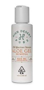 HIGH DESERT PURE - High Desert Pure Mimosa Aloe Gel 1:1 400mg