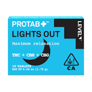 PROTAB+ - Lights Out - Tablets (THC:CBN:CBG)