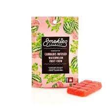 Smokiez - Sour Watermelon Hybrid Sativa Scored Single Piece100mg