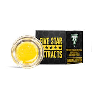 FIVE STAR EXTRACTS BY: TRUE NORTH COLLECTIVE - Rainbow Belts 2.0 Cured Badder Adult-Use