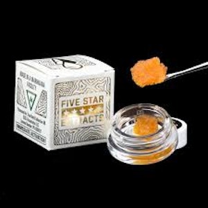 FIVE STAR EXTRACTS BY: TRUE NORTH COLLECTIVE - Lemon Guap Nug Run Sugar Sauce Adult-Use