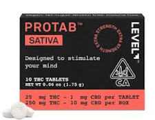 [Level] Protab 10 Pack - 250mg - Sativa