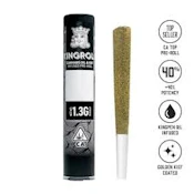 [KINGROLL] INFUSED PREROLL - 1.3G - GRAPE APE X GRANDDADDY PURPLE (I)