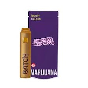 BATCH - Goodness Grapecious 2g Disposable Adult-Use