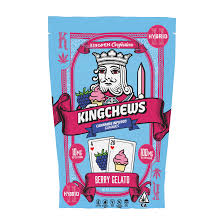 KINGCHEWS - 100mg Distillate THC Gummies - Berry Gelato