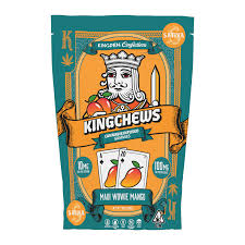 KINGCHEWS - 100mg Distillate THC Gummies - Maui Wowie Mango