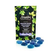 Smokiez-Sour Blackberry-Gummies-200mg-Indica