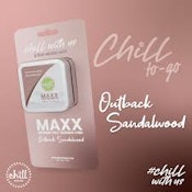 Chill Medicated | ON THE GO | Outback Sandalwood | MAXX 1:1 Body Rub | 75mg