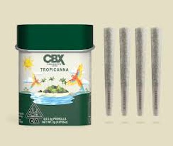CANNABIOTIX - [Cannabiotix] Pre-roll 4 Pack - 2g - Tropicanna (S)