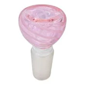 Glass - 18mm Full Pink Inside Work Bowl
