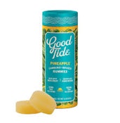 [GOOD TIDES] THC GUMMIES - 100MG - PINEAPPLE  (S)