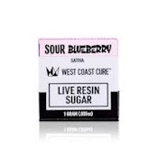 [WEST COAST CURE] Live Resin Sugar- 1g - Sour Blueberry