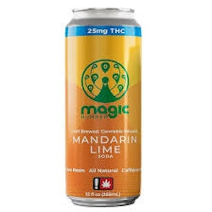 MAGIC NUMBER - MN | Mandarin Lime | 25mg Soda