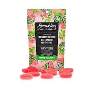 SMOKIEZ - Smokiez - Watermelon Hybrid Fruit Chews 100mg