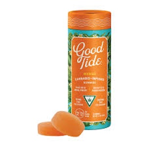GOOD TIDES - [GOOD TIDE] THC GUMMIES - 100MG - MANGO (I)