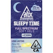 [ABX] SLEEPY TIME SOFT GELS - 250MG - 25MG X 10CT (I)