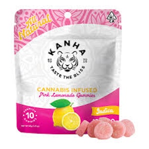 Kanha - [Kanha] Gummies - 100mg - Pink Lemonade (I)