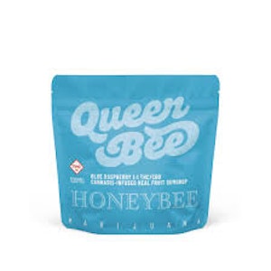 QUEEN BEE - QUEEN BEE - BLUE RASPBERRY 1:1 THC/CBD SINGLE 100 MG GUMDROP