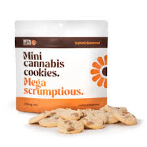 HIPPIE BLISS - Salted Caramel Cookies (20mgX10) Indica Adult-Use