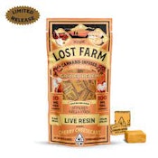 Lost Farm - Grilled Peach (Cherry Cheesecake) Live Resin Chews 100mg