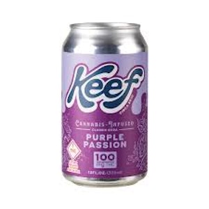 Keef Brands - Keef | 12fl oz Can | Purple Passion  | 100mg