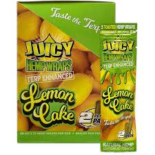 Juicy Hemp Wraps Lemon Cake