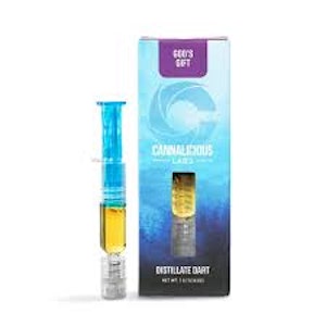CANNALICIOUS LABS - Distillate Dart - God's Gift - 1G
