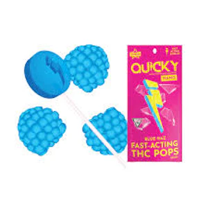 QUICKY - Blue Raz 10mg Hybrid Quicky Pop