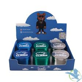 MJ Wholesale - 63MM Cloudz 4 Piece Grinder