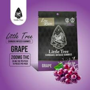 LITTLE TREE - Little Tree Grape Live Resin Gummies