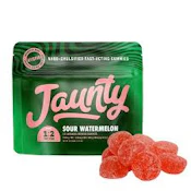 Jaunty Sour Watermelon Edible Gummies Nano Distillate 100mg