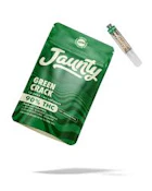 Jaunty Green Crack Vape Cartridge 1g Distillate