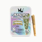 [WEST COAST CURE] Infused Preroll 5 Pack - 3.25g - Caribean Breeze (H)