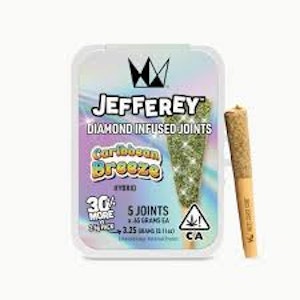 West Coast Cure - [WEST COAST CURE] Infused Preroll 5 Pack - 3.25g - Caribean Breeze (H)