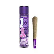 Kushy Punch Infused Preroll 1g Grape Durban