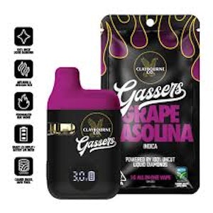 CLAYBOURNE CO. - Claybourne Gassers All In One 1g Grape Gasolina