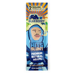 Snap Canna - Hits Blunt | Blueberry 2 pack | Organic Premium Wraps