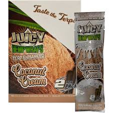 Juicy Hemp Wraps Coconut Cream