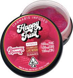 HAPPY FRUIT - Happy Fruit - Edibles - Raspberry Remedy - 100mg
