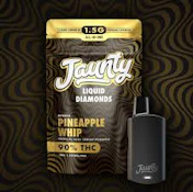 Jaunty Pineapple Whip Liquid Diamonds AIO Vape 1.5g