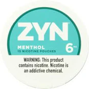 ZYN | 6mg Nicotine Pouches | Menthol