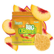OGeez! | Gummies 1ct | Peg's BIG Sativa Peach | 50mg