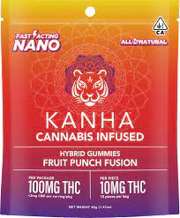 KANHA - PROMO - NANO HYBRID - FRUIT PUNCH FUSION 100MG - KANHA Main Image
