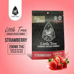 LITTLE TREE - Little Tree Strawberry Live Resin Gummies