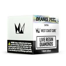 West Coast Cure - Orange Peel 1g Live Resin Diamonds